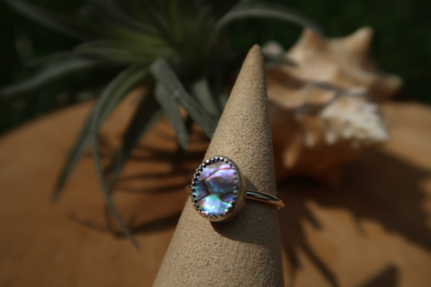 Abalone ring-choose your shell!