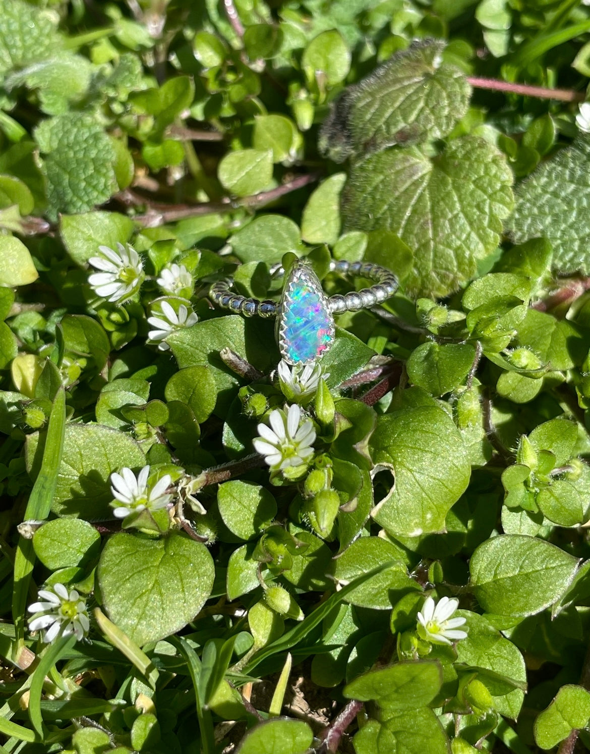 Coober pedy opal ring- Choose your stone!