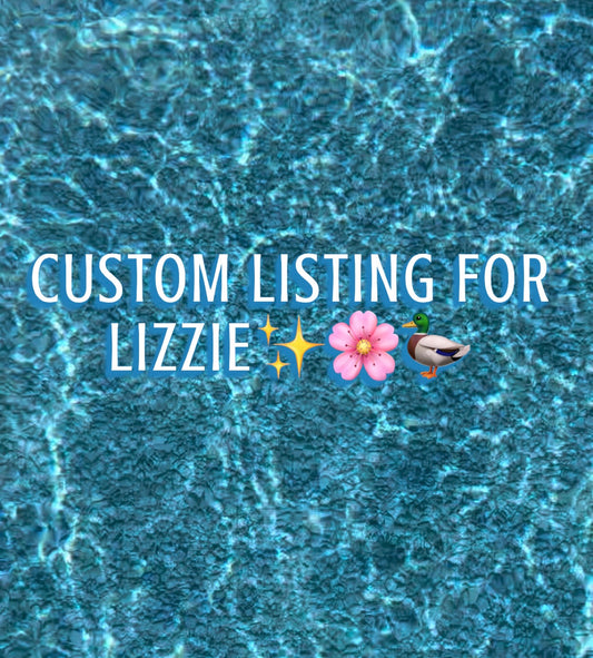 Custom duck ring for Lizzie